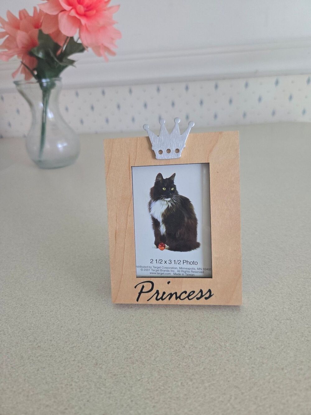 Cat Frame Princess 4.5 x 3.5"